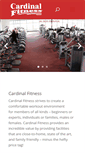Mobile Screenshot of cardinalfitness.com